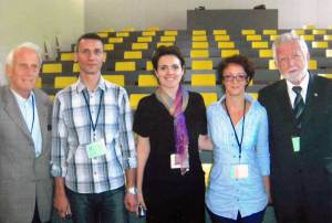 Prof. Gottstein with founders from affiliates-in-formation