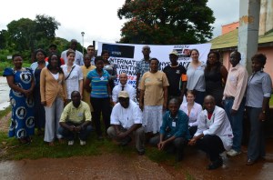A meeting of partners in the Zambia-Austria Victim Assistance Pilot Project, in Lusaka