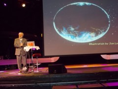 Rutgers climate scientist Alan Robock at the ICAN Civil Society Forum in Oslo.