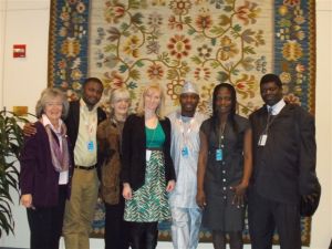 Team IPPNW at the UN ATT meeting