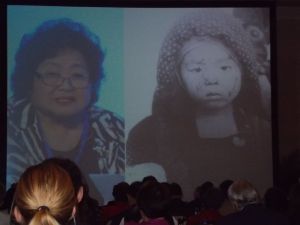 Setsuko Thurlow offers Hibakusha testimony
