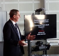 Dr. Bill Durston speaks on gun violence at IPPNW and Parliamentarian panel at UN BMS5