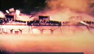 Wind from nuclear test