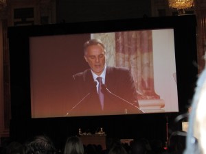 Alexander Kmentt of the Austrian ministry, the Vienna Conference chair, reads the Chair's Summary.