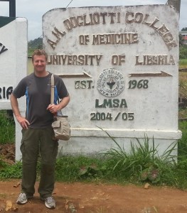 Dr. Winnington in Liberia