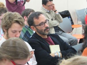 Carlos Umana of Costa Rica, at the ICAN campaigners meeting in Geneva preceding the OEWG.