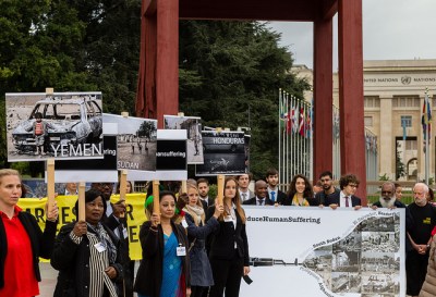 Control Arms reduce human suffering action at the ATT CSP3